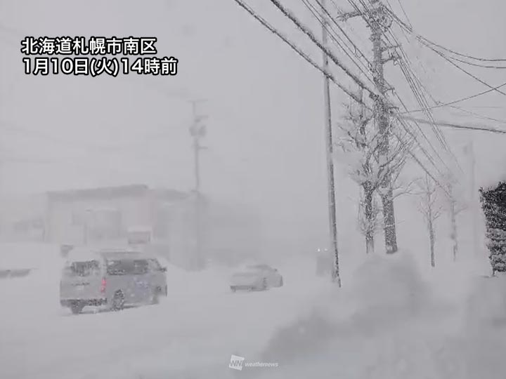 北海道・小樽で積雪が86cm　札幌と小樽間の道路や鉄道に影響