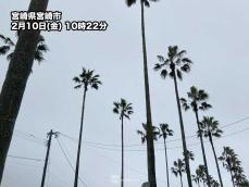 九州南部・奄美地方で「春一番」　暖かな南風　2月上旬の観測は10年ぶり