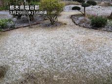 関東は局地的に強雨　一部では雷やアラレも