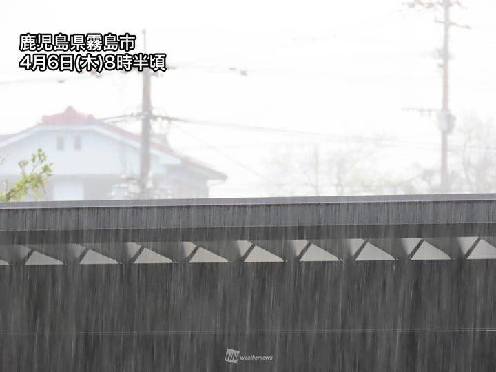 関東や北日本に雨の範囲広がる　西日本太平洋側は局地的な強雨に注意