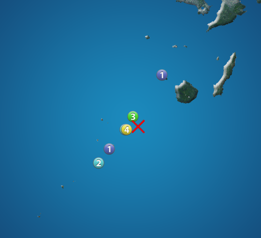 鹿児島 トカラ列島近海でM4.4の地震　最大震度4　津波の心配なし