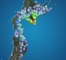 日高地方東部でM5.4の地震　北海道で最大震度4　津波の心配なし