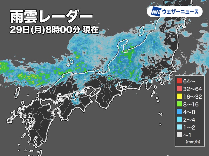 今日は前線停滞で広く本降りの雨　北陸や山陰は大雨のおそれ