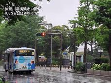 関東の一部で土砂降りの雨　夕方から夜のピークは激しく降るおそれ