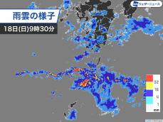 奄美や種子島・屋久島で激しい雨 明日にかけて大雨に警戒を