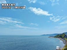 明日にかけて梅雨前線が北上　西日本は日差しの有効活用を