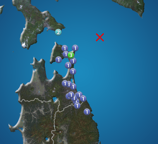 北海道 浦河沖でM4.1の地震　青森県で震度3　津波の心配なし