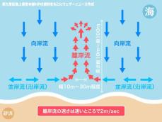 海の日のレジャーで知っておきたい　「離岸流」の特性と対処法