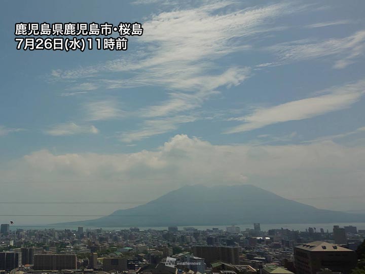 鹿児島・桜島で火山性地震が増加　最大震度2の有感地震も発生
