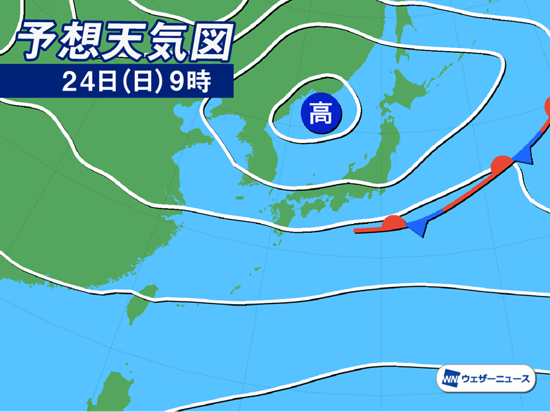 今週末は各地で秋の空気に　厳しい残暑に終わりが見える