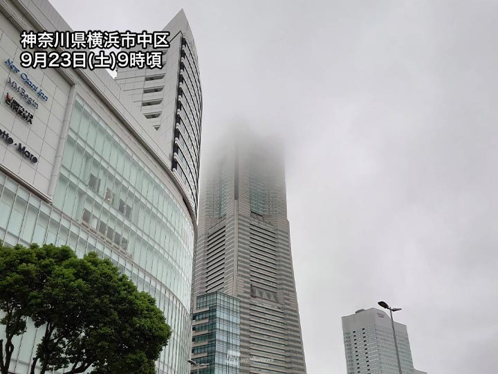 関東は雨が降ったり止んだり　北日本は急な雨に注意を