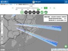 雨雲レーダーに“非降水エコー”　気象庁の長野レーダー（車山）にノイズか