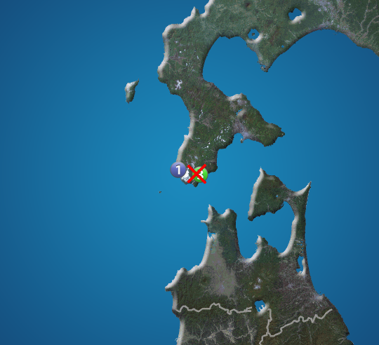 北海道 渡島地方西部でM3.1の地震　最大震度3　津波の心配なし