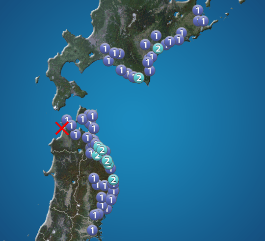 青森県西方沖でM4.8の深発地震　“異常震域”と呼ばれる震度分布