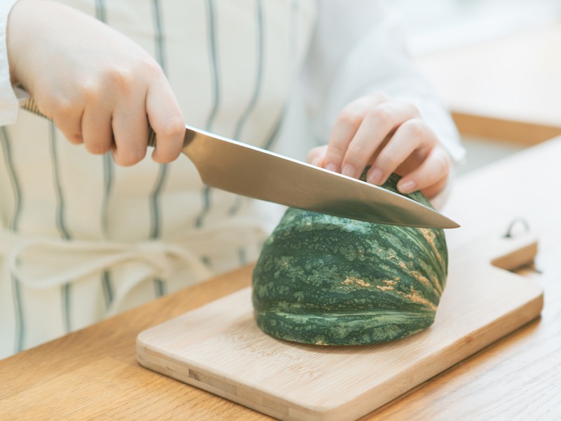 ハロウィンといえば秋の味覚「カボチャ」　料理別の切り方5選