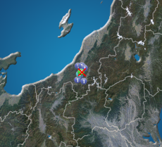 新潟県中越地方で地震　最大震度3　津波の心配なし