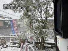 九州や中国で断続的に雪　明日は名古屋周辺も積雪か　北陸などは大雪警戒