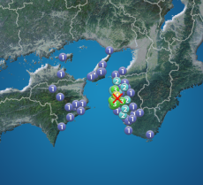和歌山県北部でM4.1の地震　湯浅町で震度4　津波の心配なし