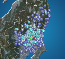 茨城県南部でM4.0の地震　筑西市で震度3　津波の心配なし