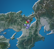 京都府南部でM3.4の地震　最大震度3　津波の心配なし