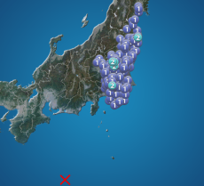 東海道南方沖で深発地震　震度分布に“異常震域”の特徴