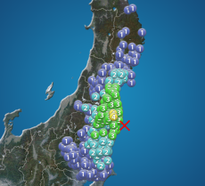 福島県沖でM4.9の地震　最大震度4　津波の心配なし