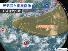 梅雨明けが近づく一方で日本のはるか南では熱帯低気圧が発生しやすく