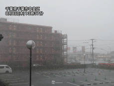 関東は今日も雷雨　千葉県などは昼前から雨雲が発達