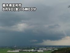 関東など内陸部を中心にゲリラ雷雨　道路冠水や落雷、突風に注意