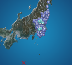 東海道南方沖で深発地震　震度分布に“異常震域”の特徴