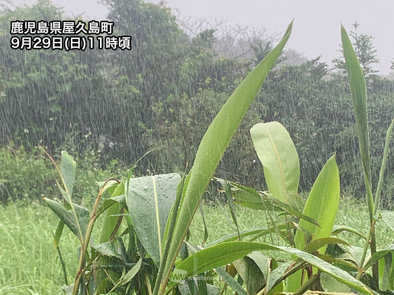 南西諸島で激しい雨　雷雨や突風にも注意