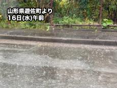 寒冷前線が日本列島を通過　日本海側を中心に雨が強まる