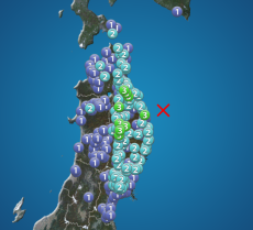 岩手県沖でM5.2の地震　青森・岩手で震度3　津波の心配なし