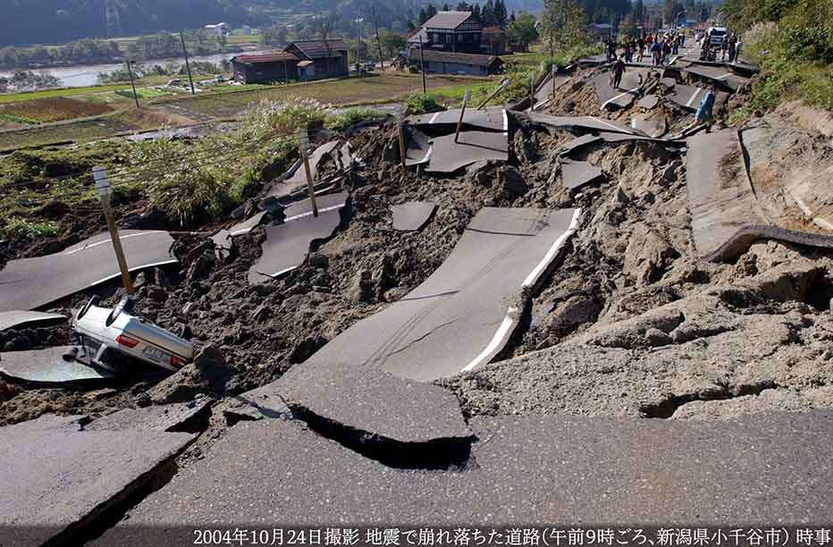 2004年の新潟県中越地震から20年　初めて震度計で「震度7」を計測