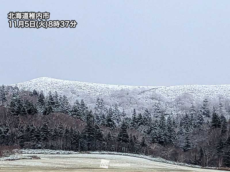 日本海側はスッキリしない空が続く　北海道は気温下がり雪の所も