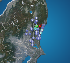 茨城県北部でM3.8の地震　福島県矢祭町で震度3　津波の心配なし