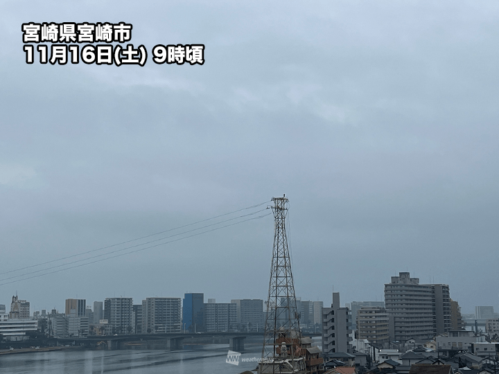 西日本や東日本は広く雨や曇り　沖縄や奄美は強雨注意