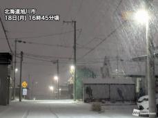 北海道で積雪増加　東北も秋田で初雪を観測