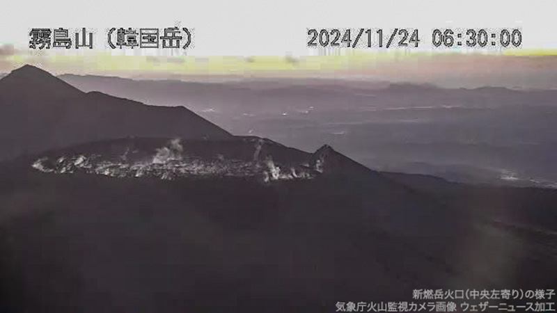 霧島山・新燃岳で火山性地震がやや増加　噴火警戒レベルは1を継続