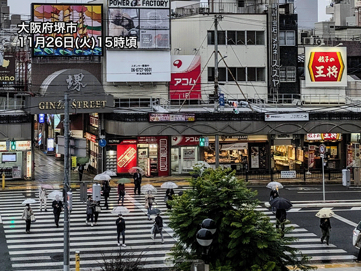 強雨エリアは中四国から近畿へ　夜は東海、関東でも激しい雨のおそれ