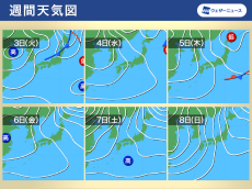 週末は強い寒気が南下　真冬並みの寒さに注意 北海道は大雪か