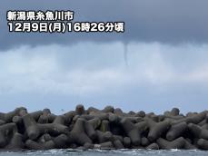 新潟県内で相次いで「ろうと雲」が発生　竜巻を含む突風に注意