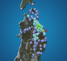岩手県沖でM4.4の地震　青森県と岩手県で震度3　津波の心配なし