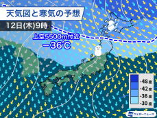 北日本の日本海側は明日も強い雪　積雪増加や吹雪による視界不良に注意