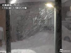 北日本日本海側で雪が続く　今夜いっぱいは強雪・吹雪に注意