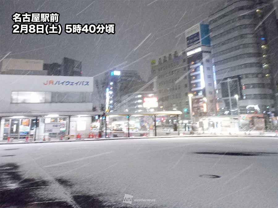 今日が寒気の影響ピーク　大雪の影響で名神・新名神など通行止め