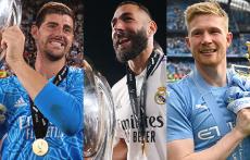 UEFA年間最優秀選手賞の最終候補3名が発表