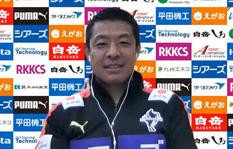 「凄く楽しみ」クラブ初のJ1へあと1つ、熊本の守護神・佐藤優也が京都とのPOへ意気込む「自分たちのサッカーを普段通りにやるだけ」
