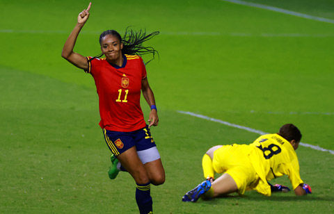 なでしこ戦控えるスペイン女子、若手主体でアルゼンチンに7-0の圧勝！U-20W杯戦士がハットトリック