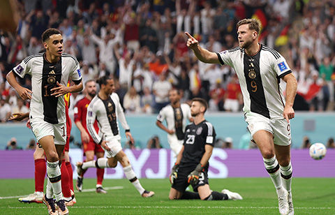 日本のライバル強豪国対決は譲らず白熱ドロー、不屈のドイツが踏み止まる《カタールW杯》